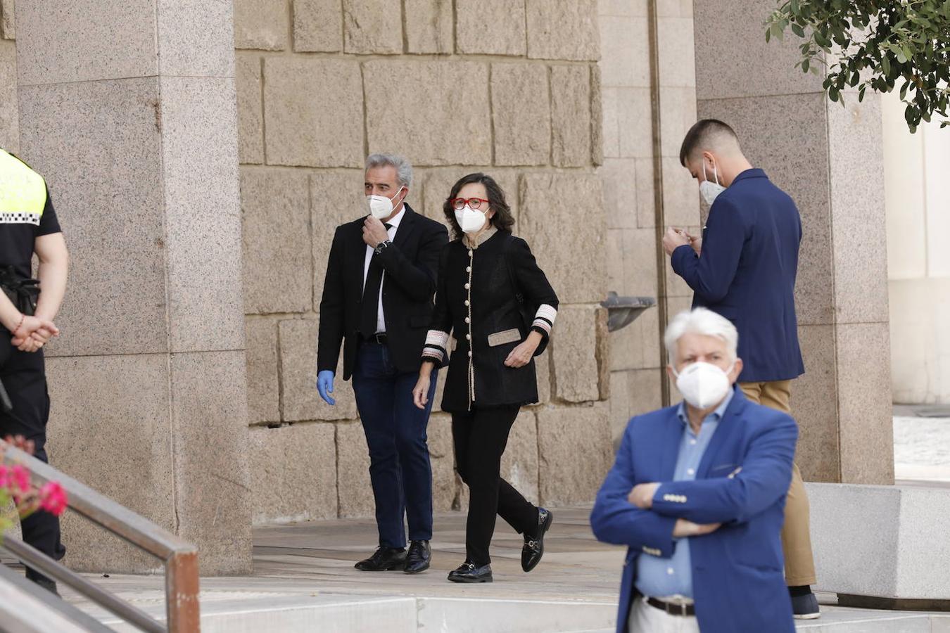 La despedida a Julio Anguita en el Ayuntamiento de Córdoba, en imágenes