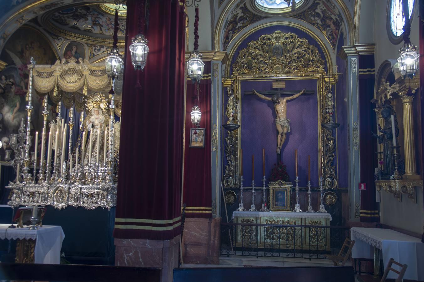 Altar del primer aniversario de la coronación de la Virgen de los Negritos