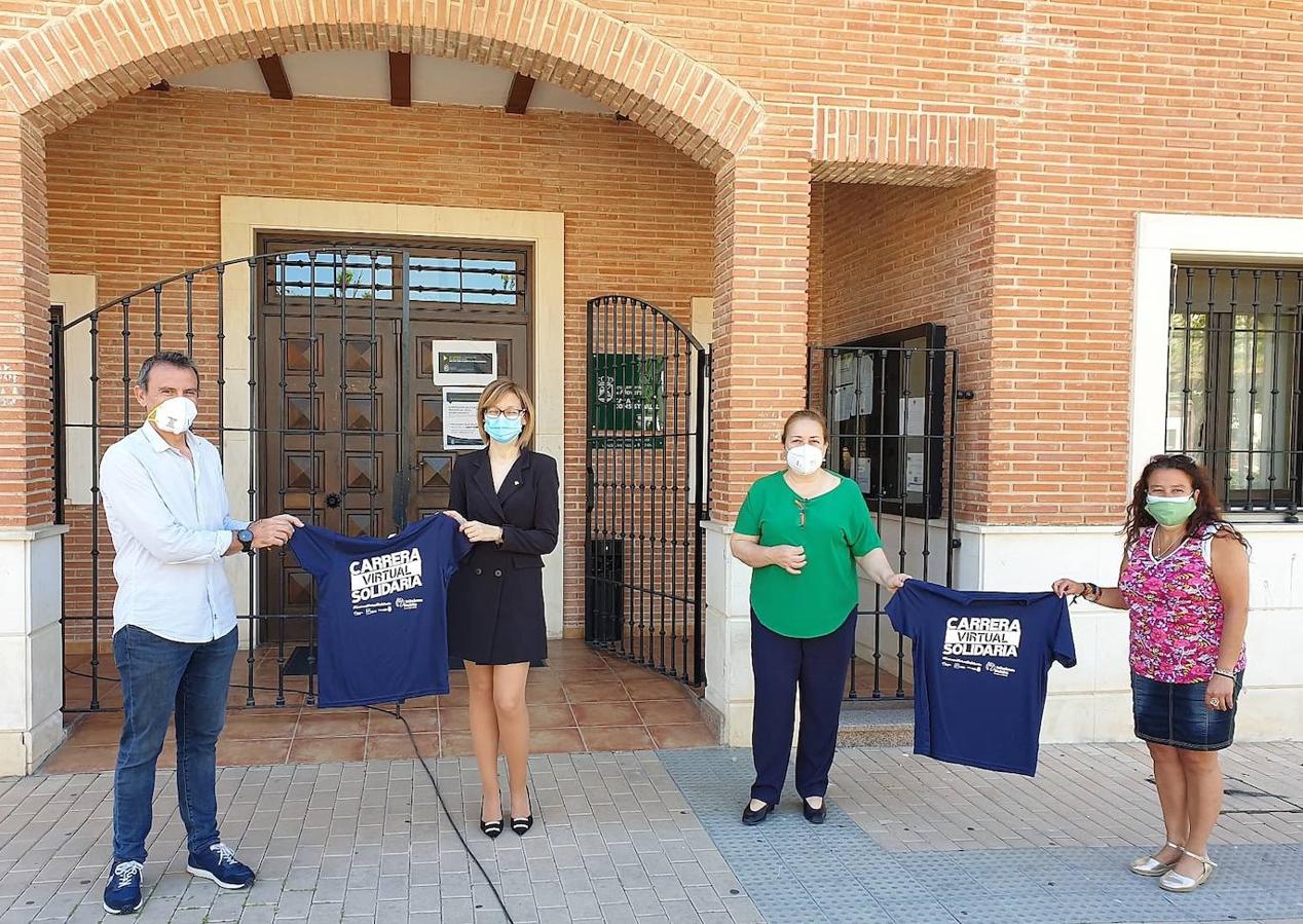 Masivo respaldo institucional en Guadalajara a la carrera solidaria de Eurocaja Rural