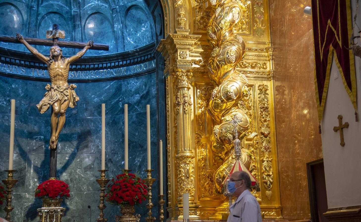 Galería de la basílica del Cachorro en la fase 1 de la «desescalada»