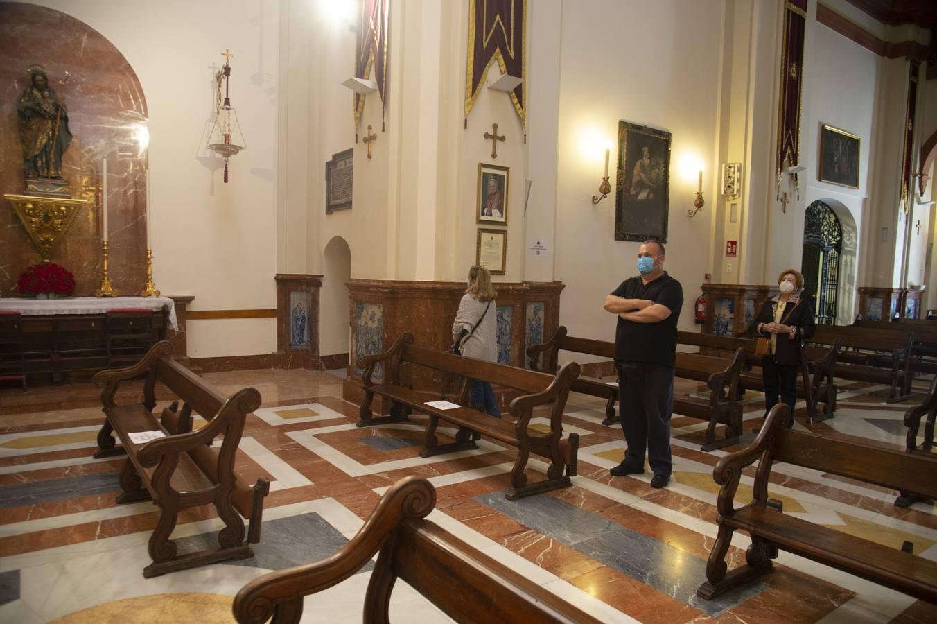 Galería de la basílica del Cachorro en la fase 1 de la «desescalada»