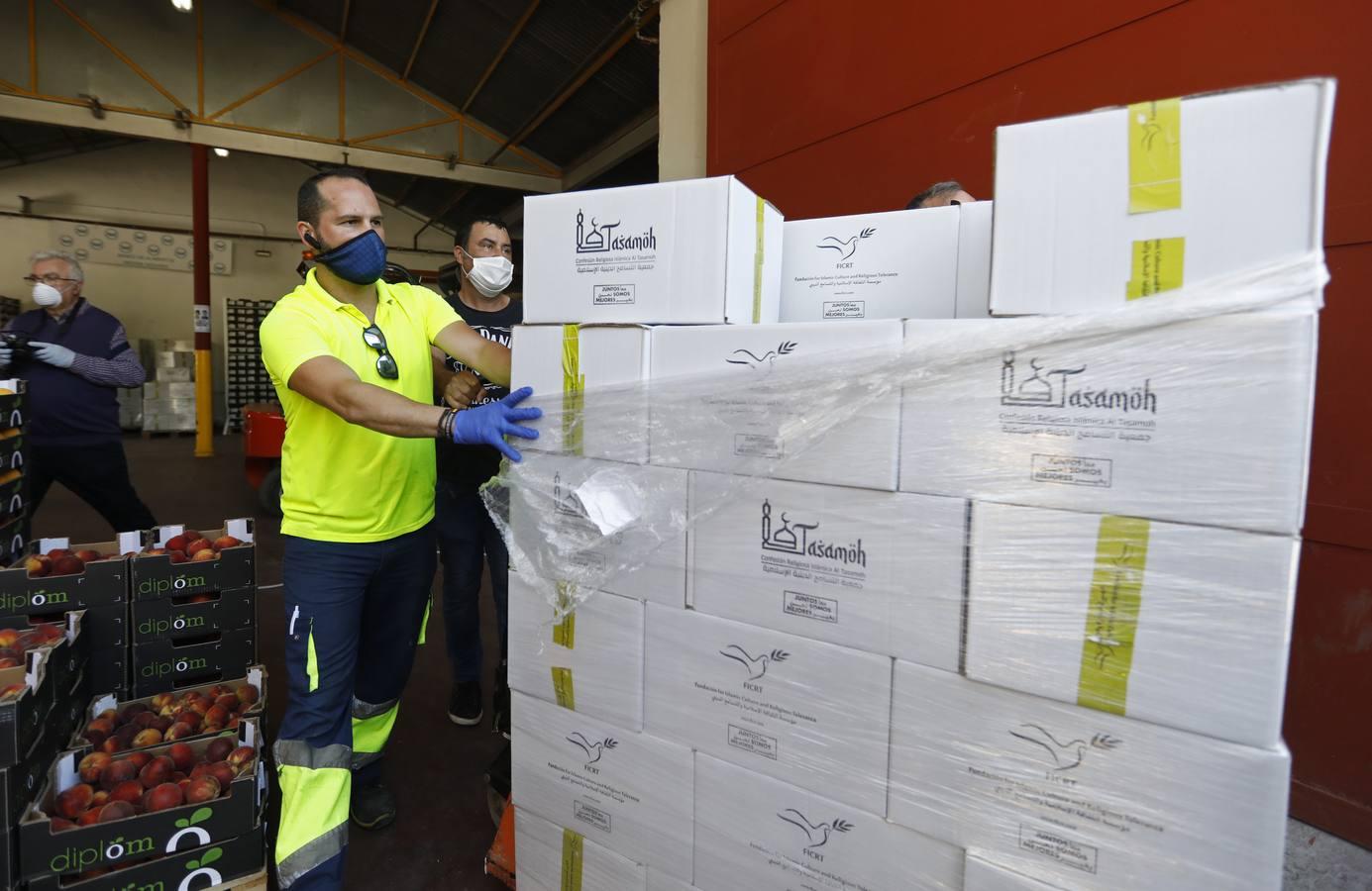 La donación de siete toneladas al Banco de Alimentos de Córdoba, en imágenes