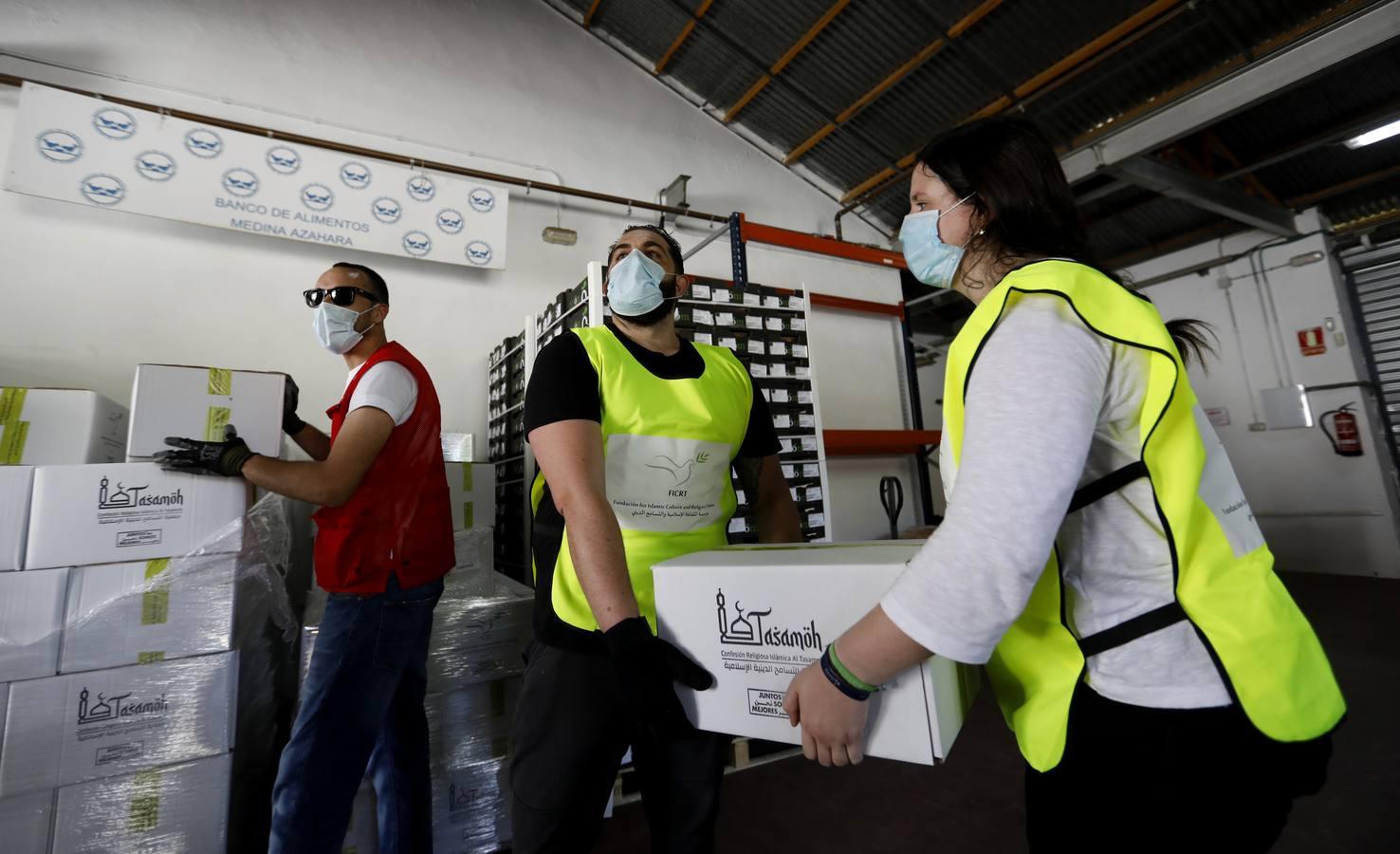 La donación de siete toneladas al Banco de Alimentos de Córdoba, en imágenes