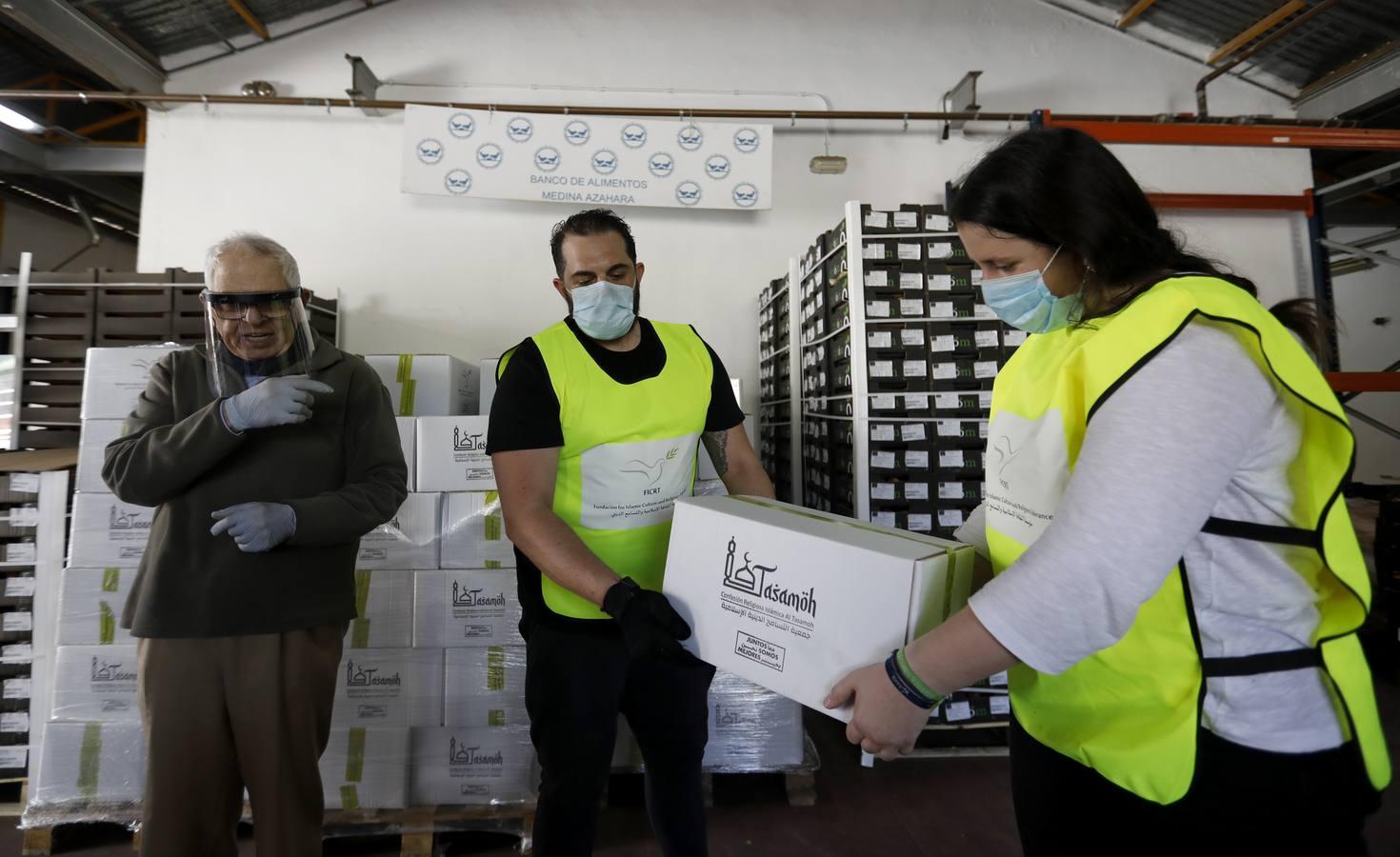 La donación de siete toneladas al Banco de Alimentos de Córdoba, en imágenes