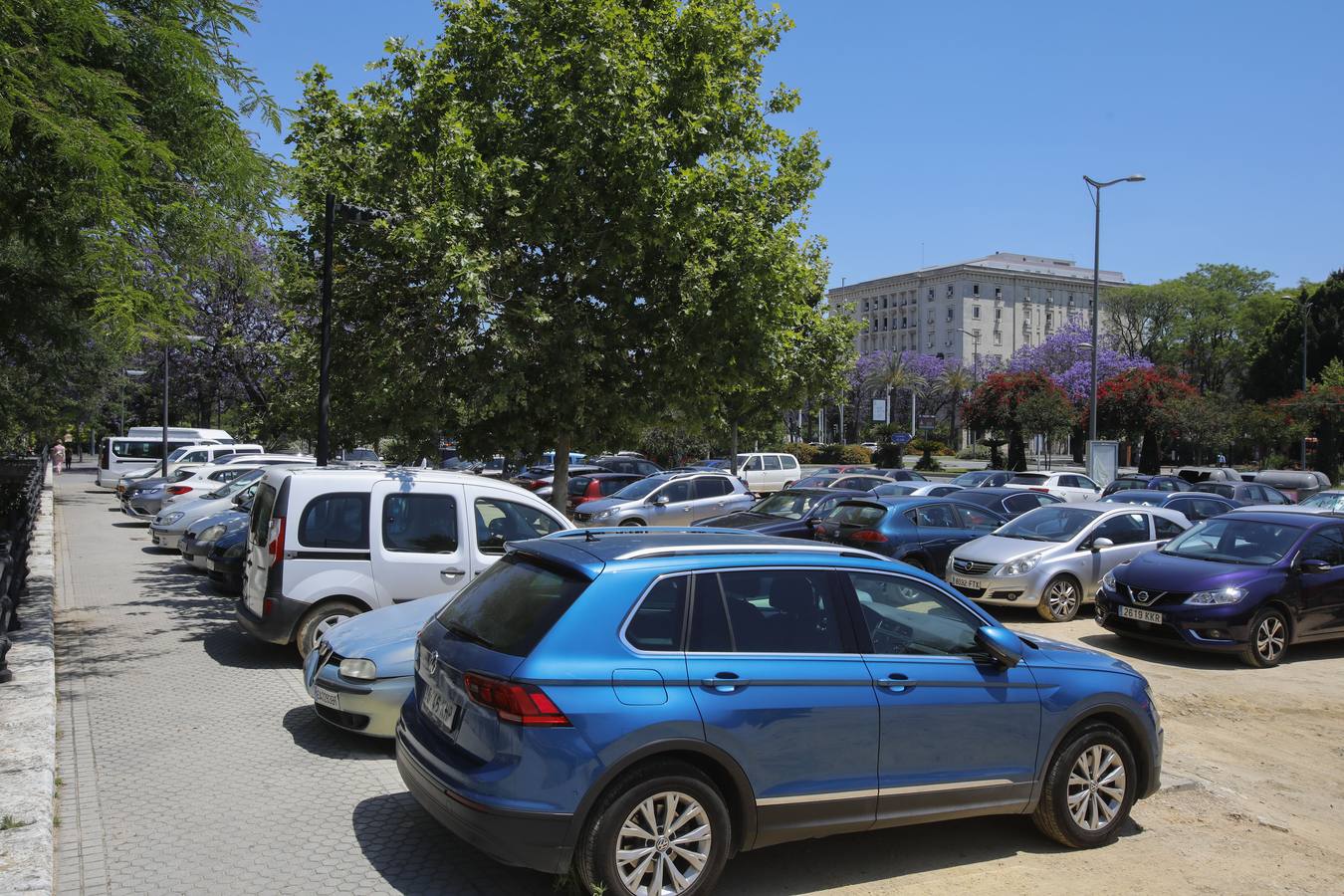 Imposible encontrar aparcamiento en Sevilla