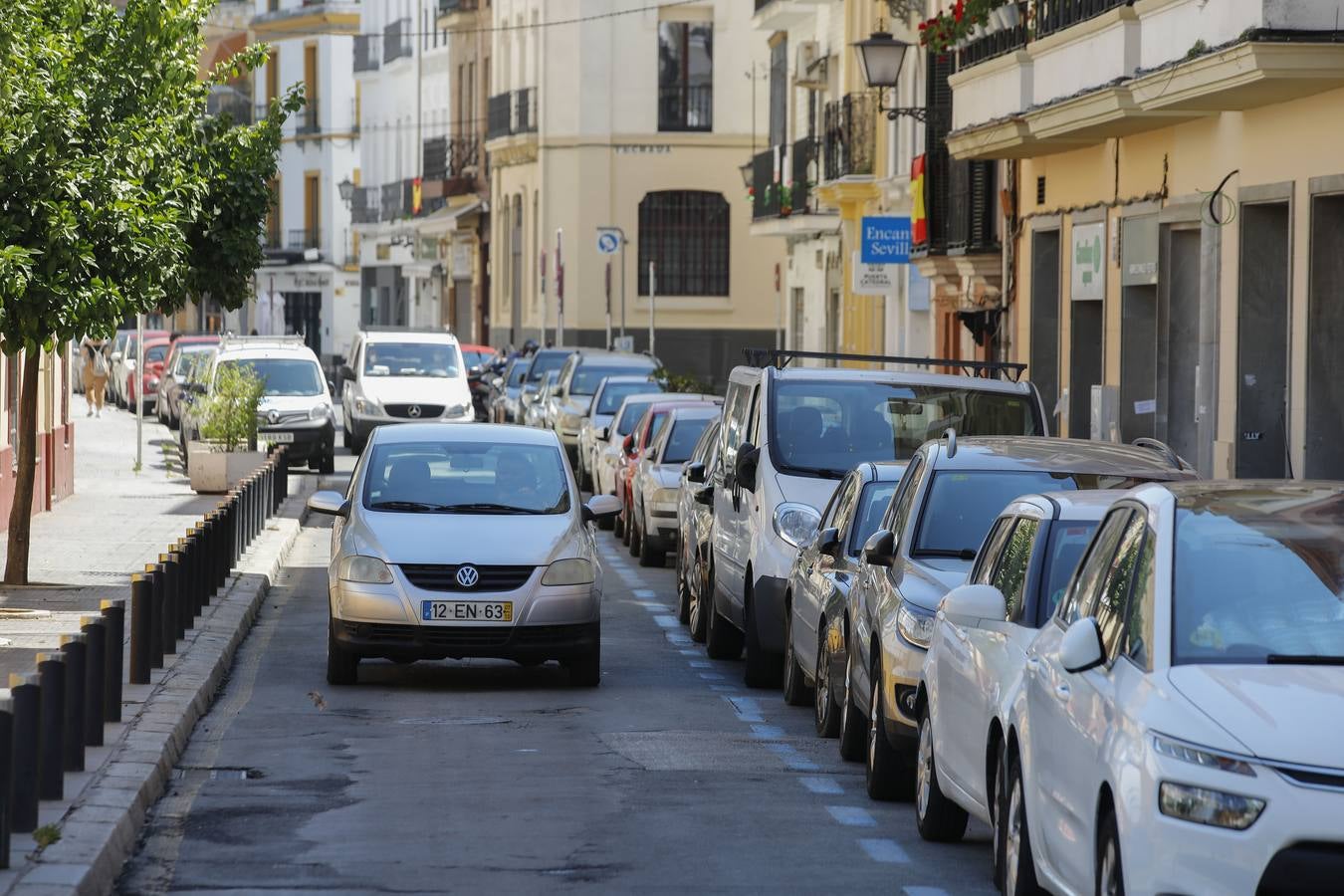 Imposible encontrar aparcamiento en Sevilla