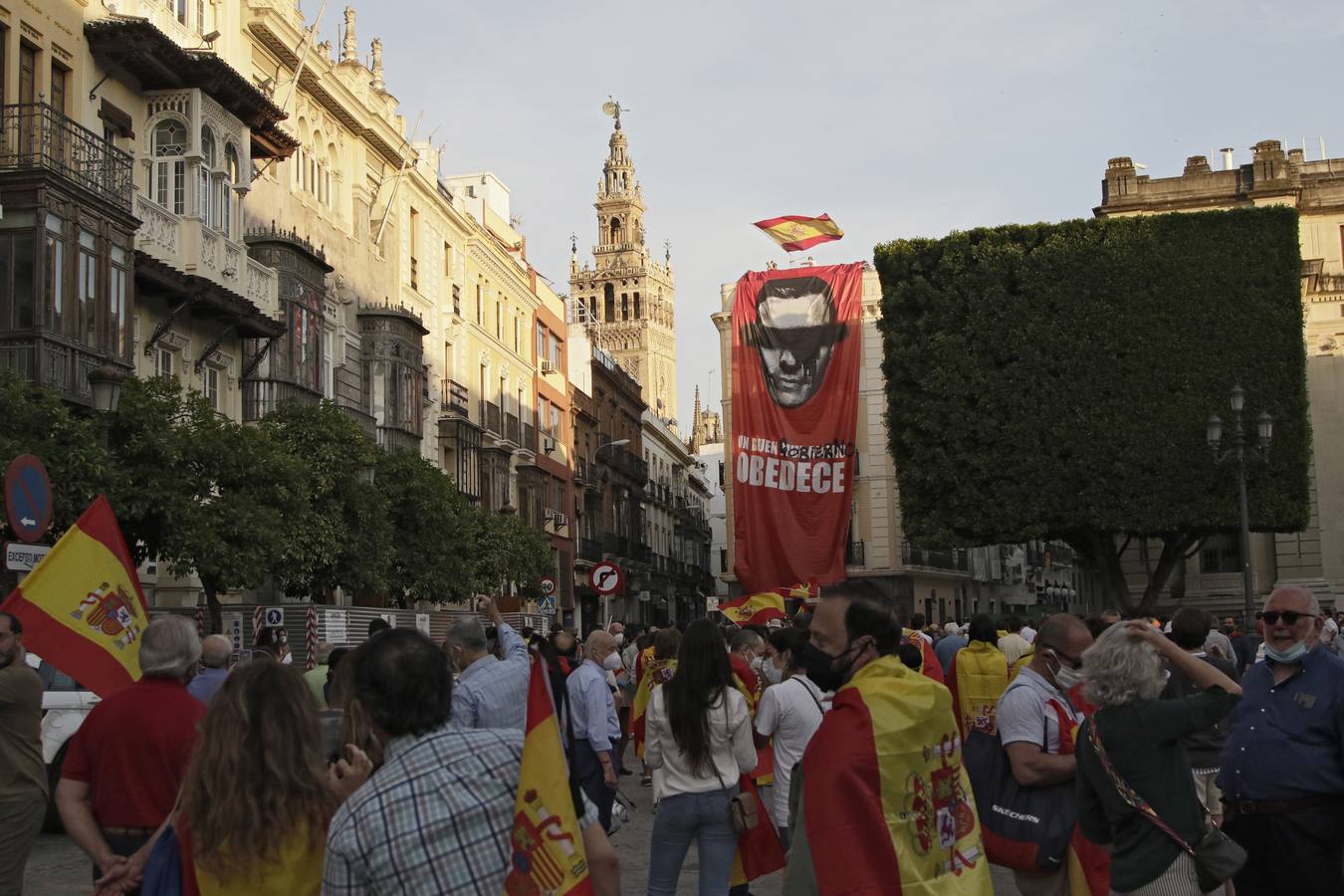 En imágenes, protestas contra el gobierno en la Plaza San Francisco