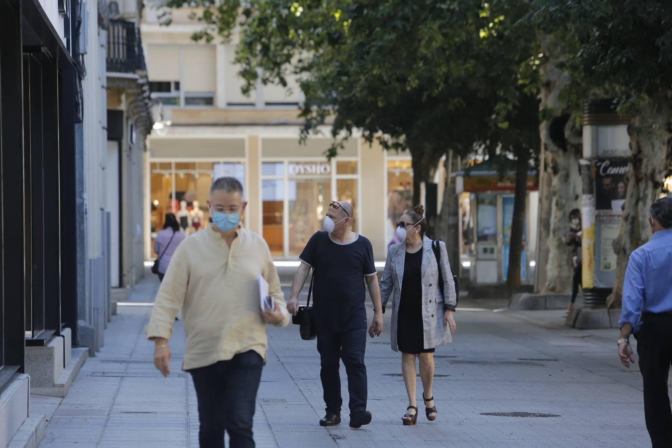 El primer día de mascarillas obligatorias en Córdoba, en imágenes