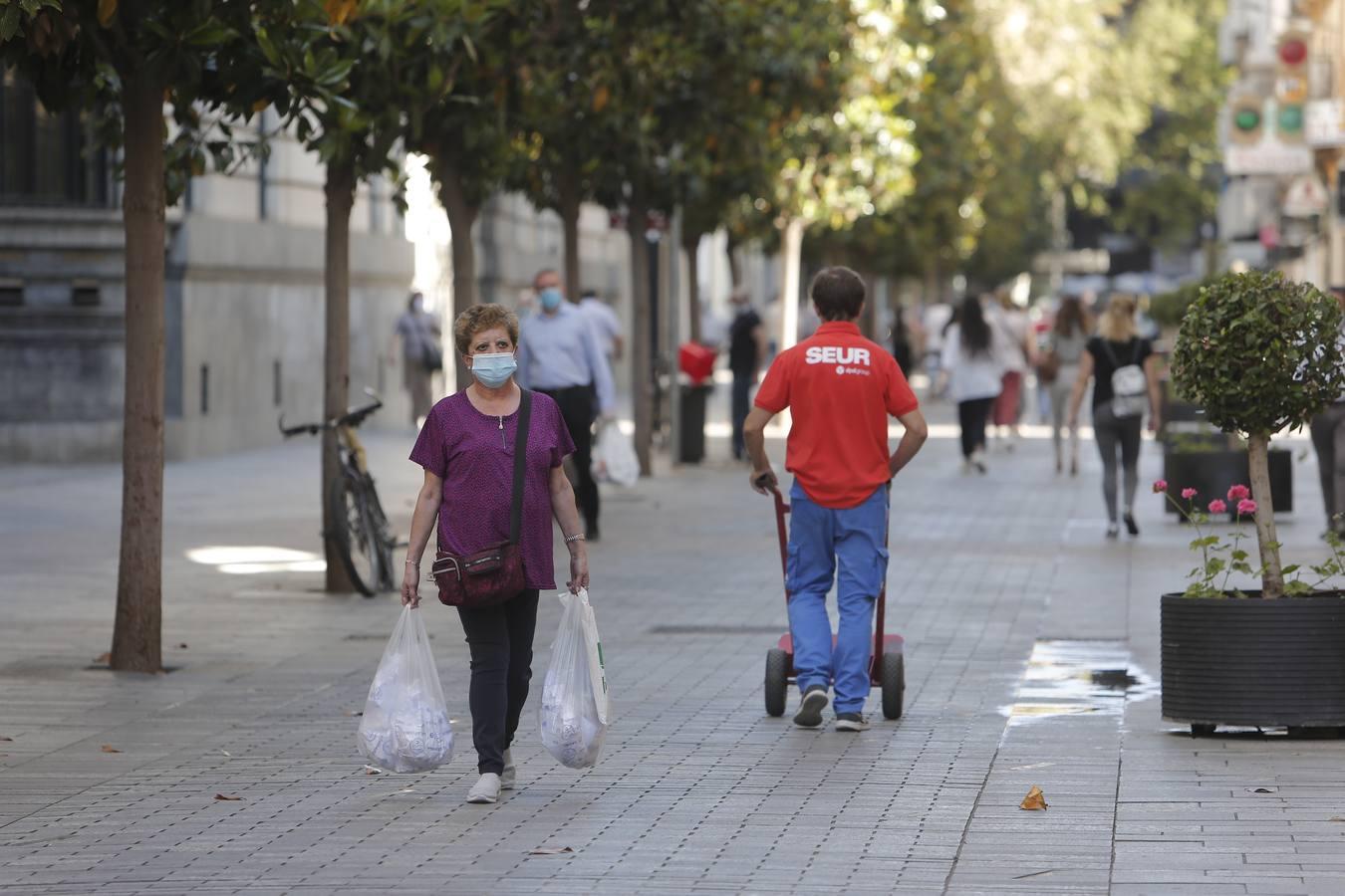 El primer día de mascarillas obligatorias en Córdoba, en imágenes