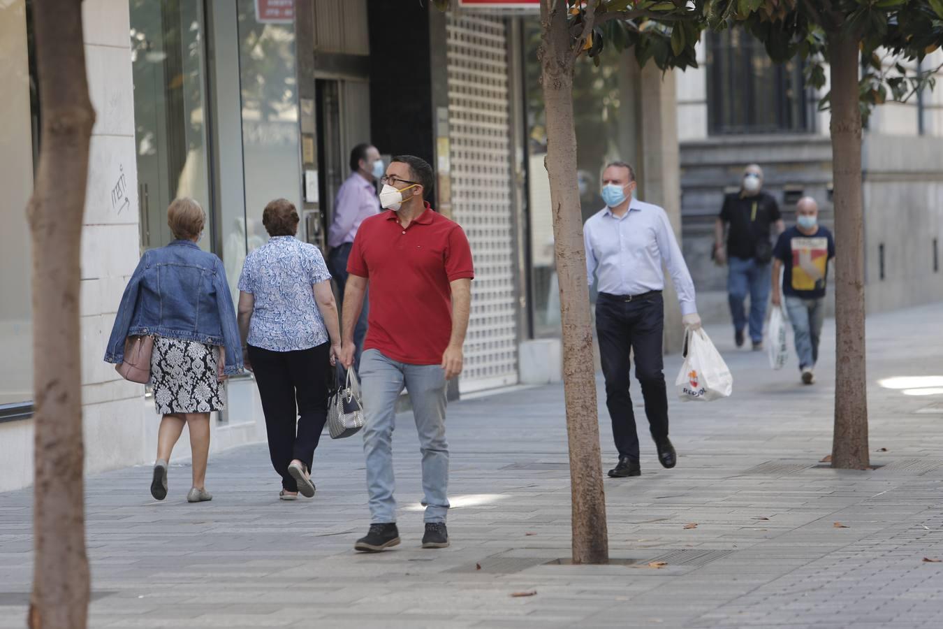 El primer día de mascarillas obligatorias en Córdoba, en imágenes