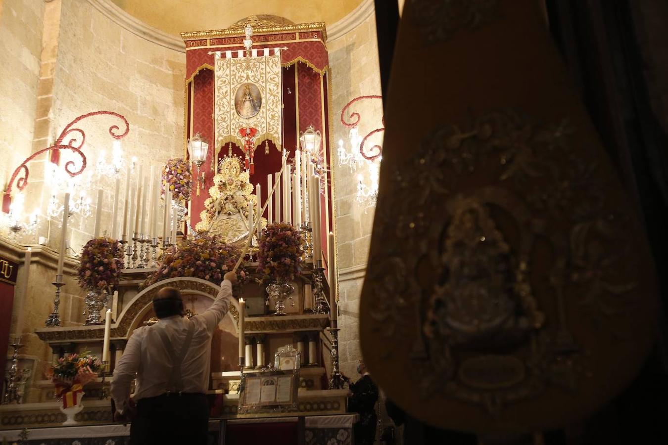 La misa de romeros de la hermandad del Rocío de Córdoba, en imágenes