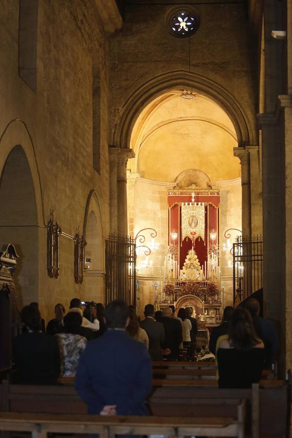 La misa de romeros de la hermandad del Rocío de Córdoba, en imágenes