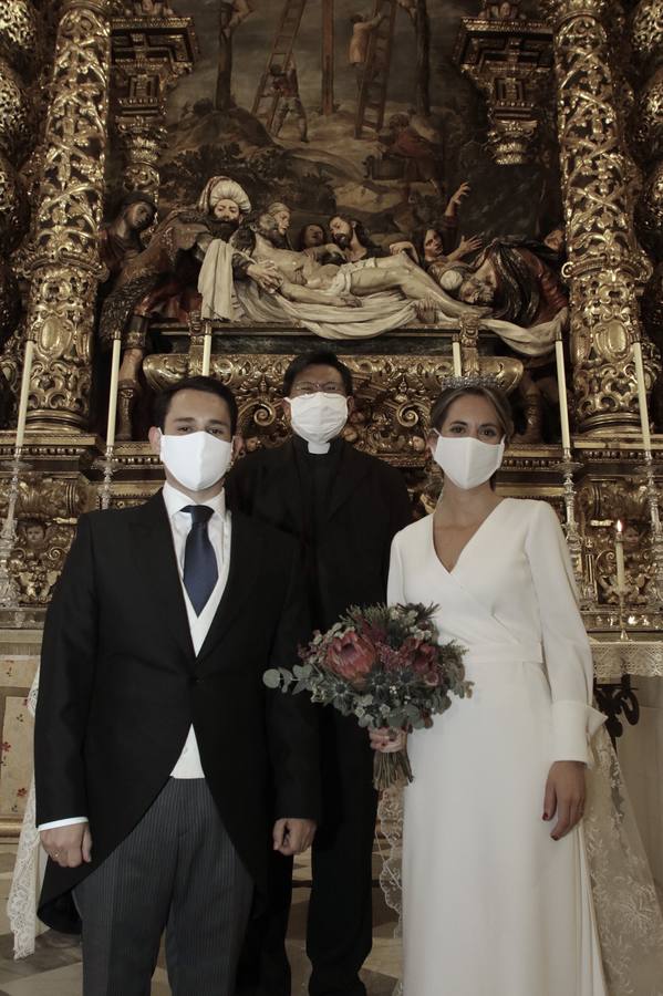 Primera boda en la iglesia de San Jorge del Hospital de la Caridad