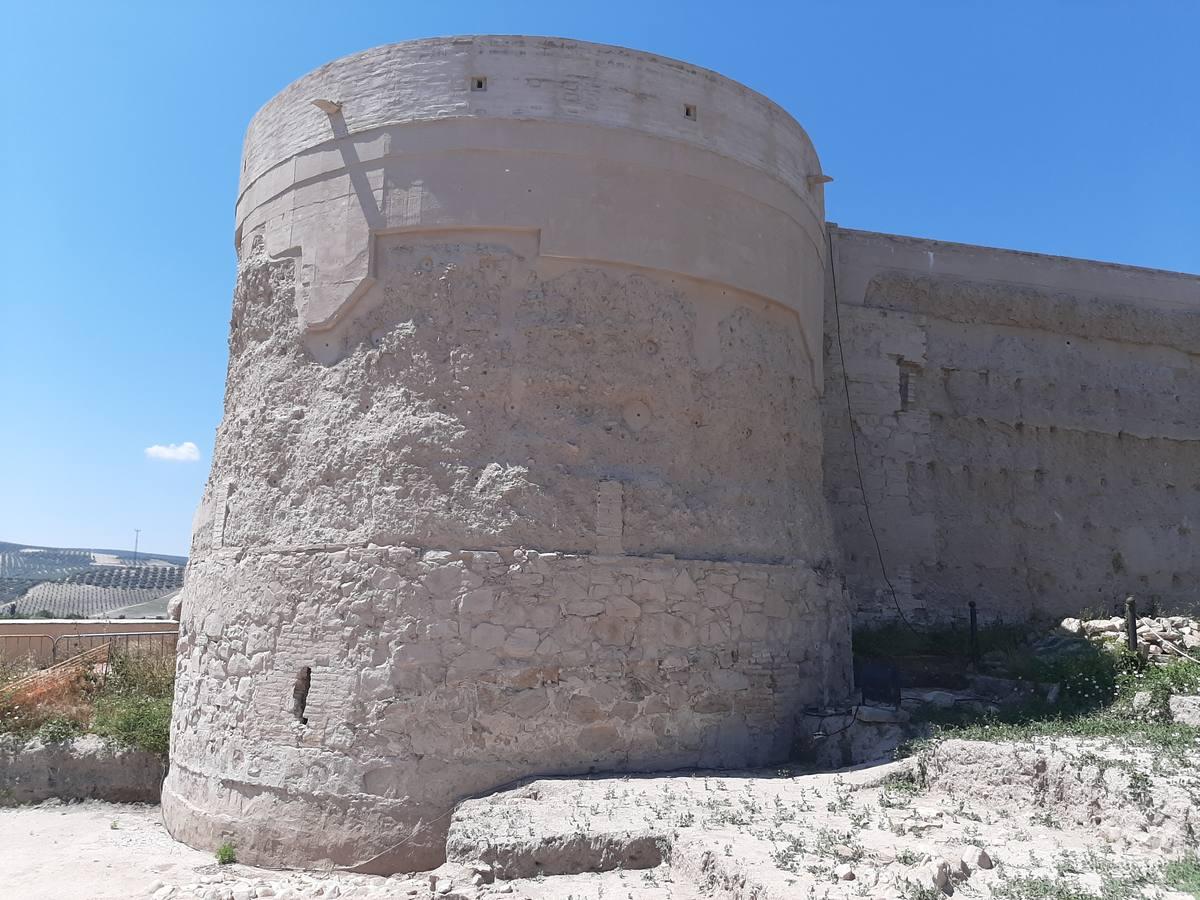 Las obras del Castillo del Castro del Río, en imágenes