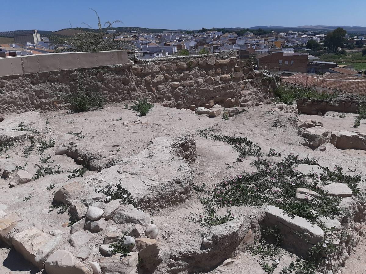 Las obras del Castillo del Castro del Río, en imágenes