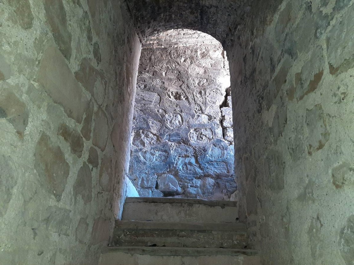 Las obras del Castillo del Castro del Río, en imágenes