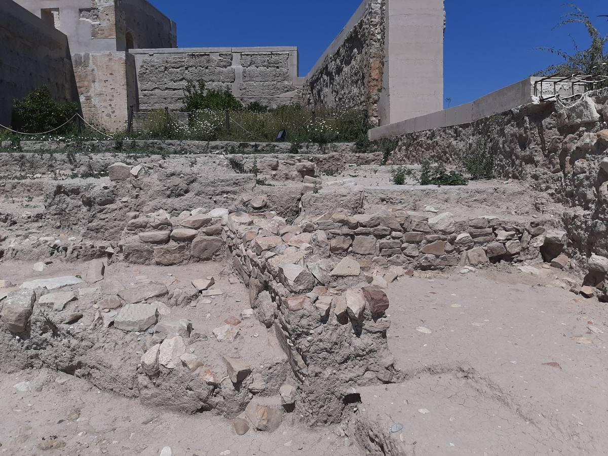 Las obras del Castillo del Castro del Río, en imágenes