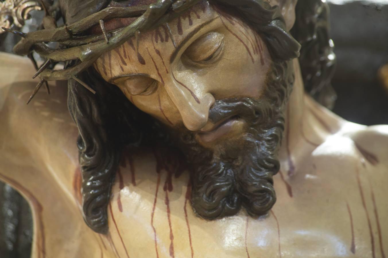 El Cristo del Mayor Dolor tras la restauración