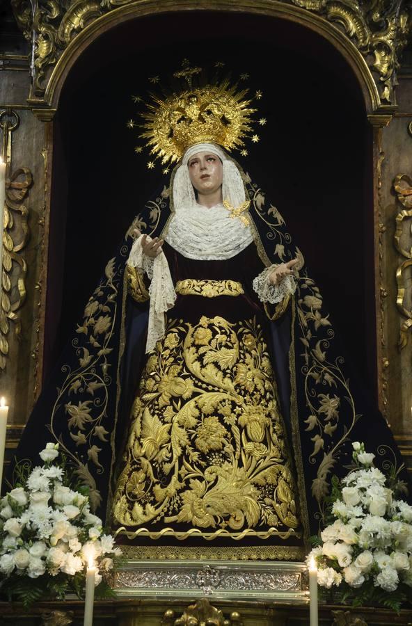 La Virgen del Mayor Dolor en su Soledad