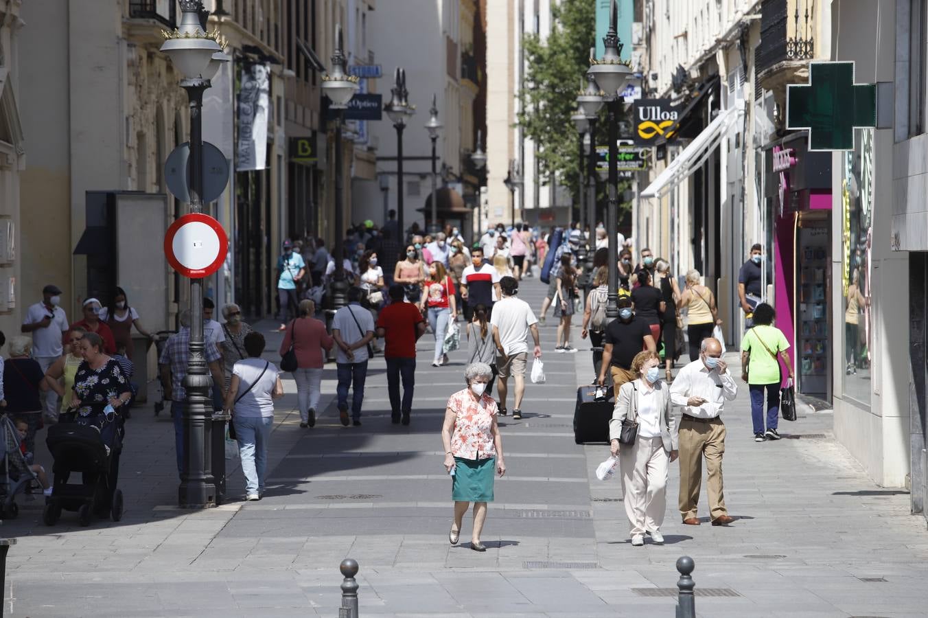 El ambiente en la calle el primer día de la fase 2 en Córdoba, en imágenes