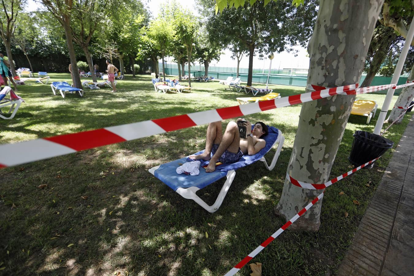 La apertura de la piscina del Aeroclub de Córdoba, en imágenes