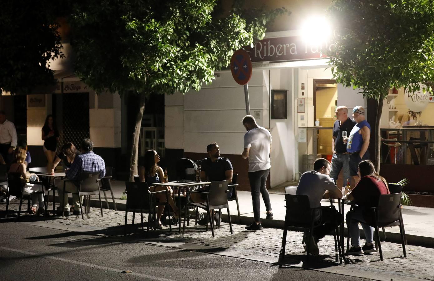 El ambiente de la desescalada en las terrazas de la Ribera de Córdoba, en imágenes