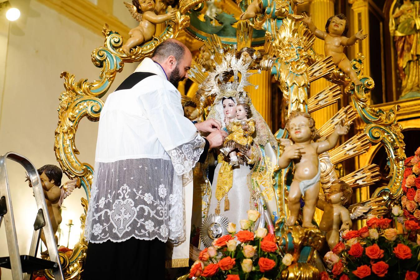 El traslado de la Virgen de Luna a Villanueva de Córdoba, en imágenes