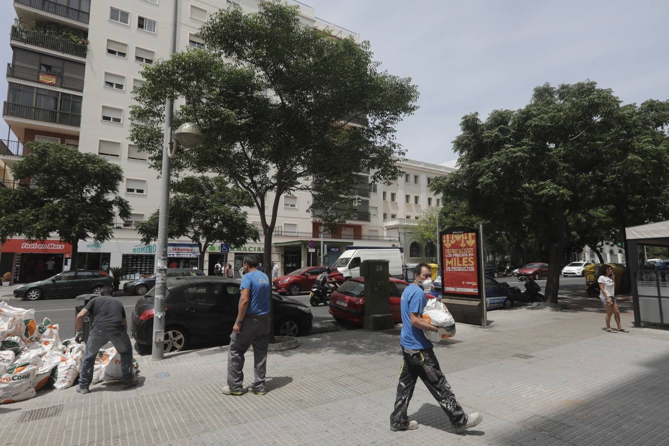 Cádiz, entre el trabajo y la playa