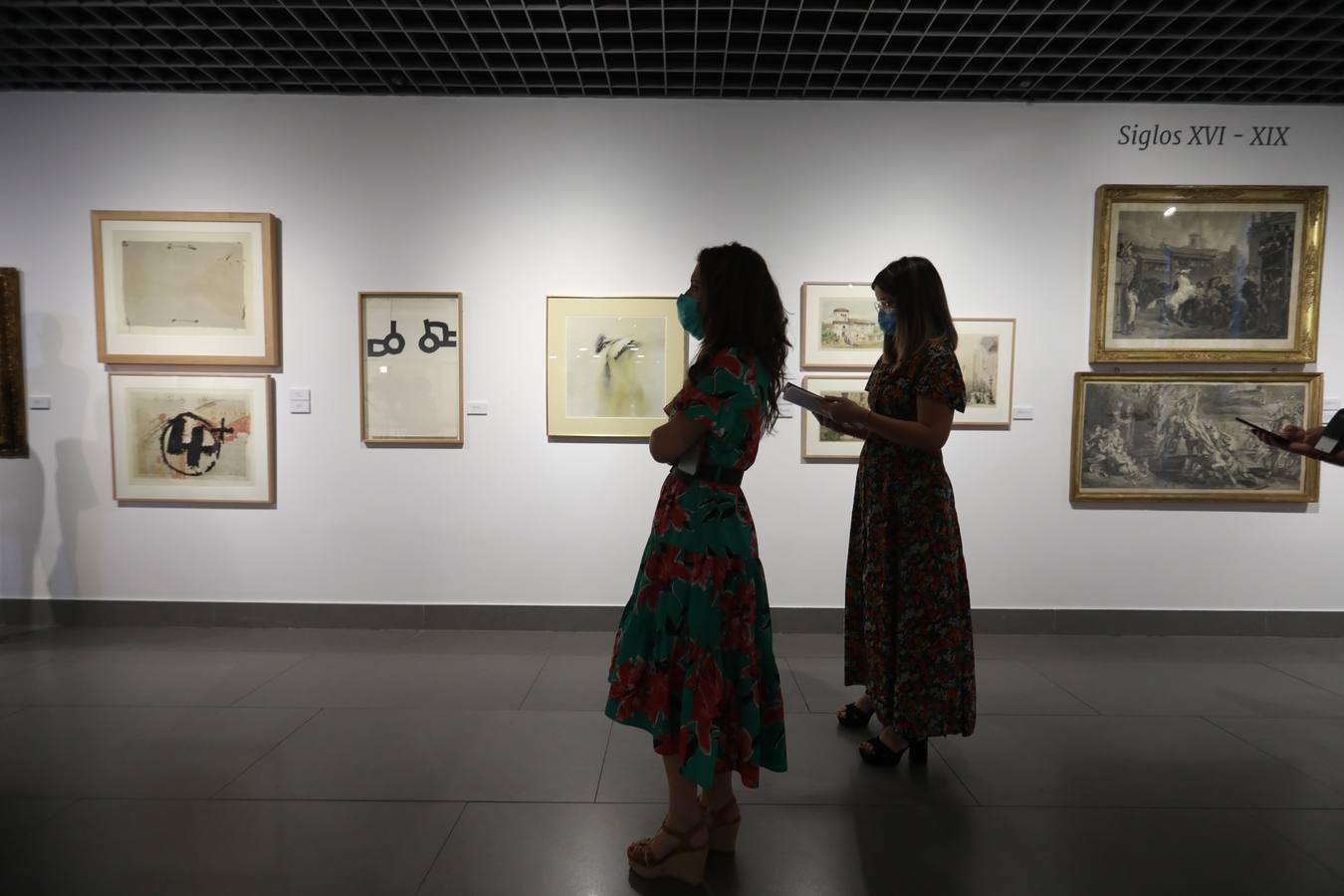 La muestra «Obra gráfica» de Cajasol en Córdoba, en imágenes