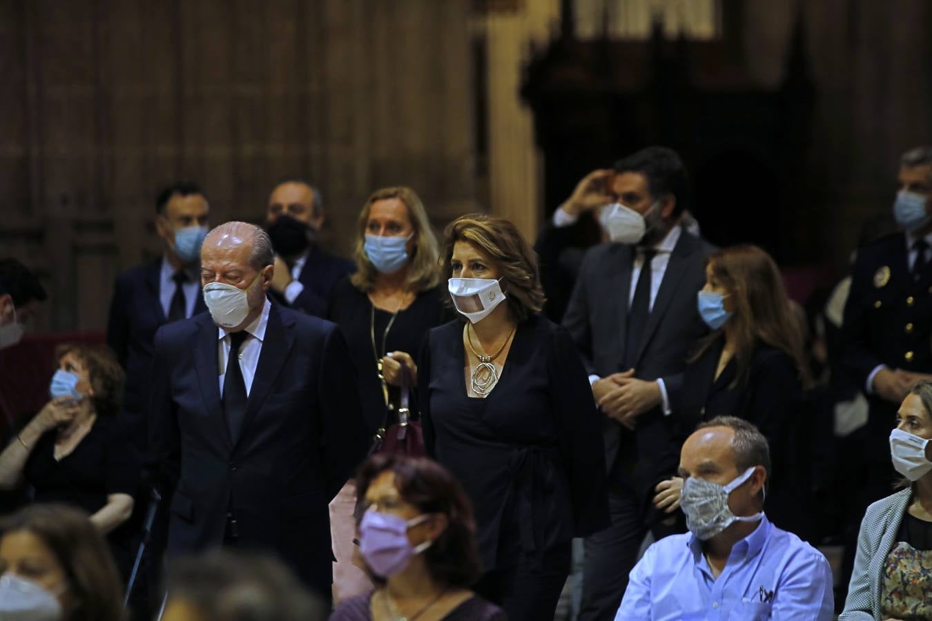 Multitudinario funeral por las víctimas del coronavirus en la Catedral de Sevilla