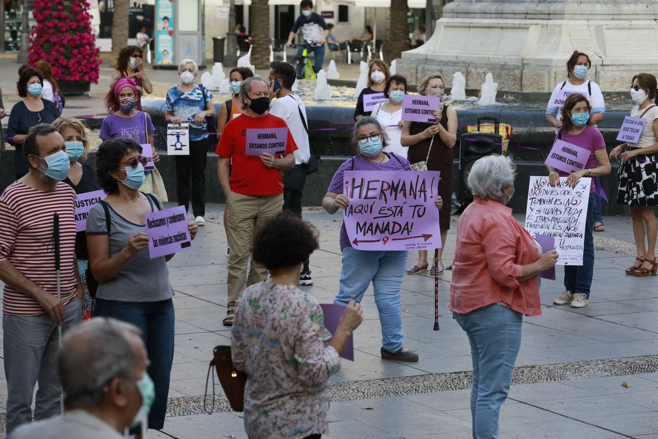 Concentración en Córdoba tras la sentencia de La Manada del caso Pozoblanco