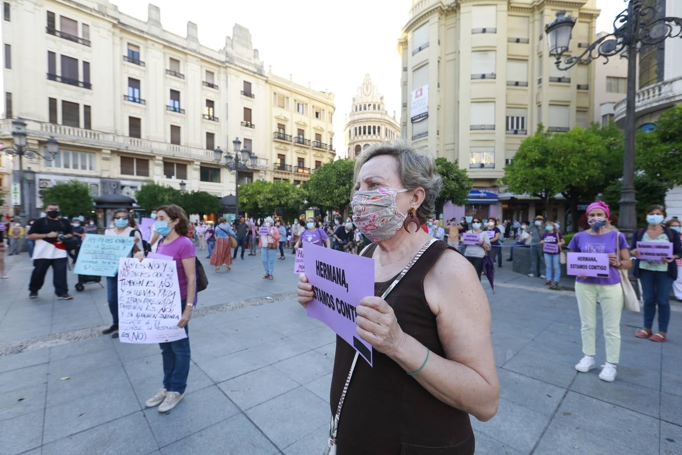 Concentración en Córdoba tras la sentencia de La Manada del caso Pozoblanco