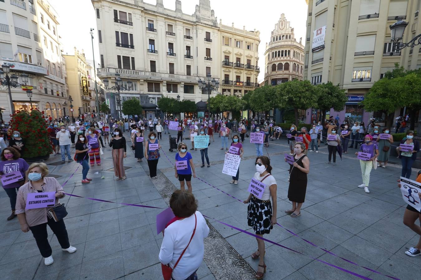 Concentración en Córdoba tras la sentencia de La Manada del caso Pozoblanco