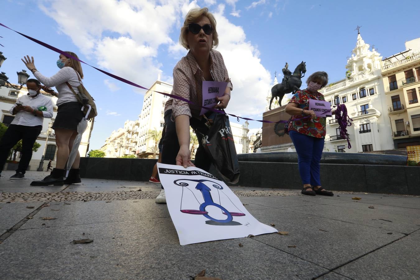 Concentración en Córdoba tras la sentencia de La Manada del caso Pozoblanco