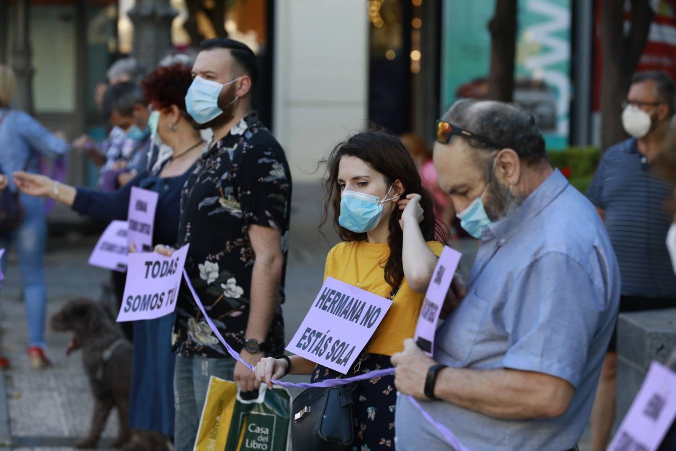 Concentración en Córdoba tras la sentencia de La Manada del caso Pozoblanco