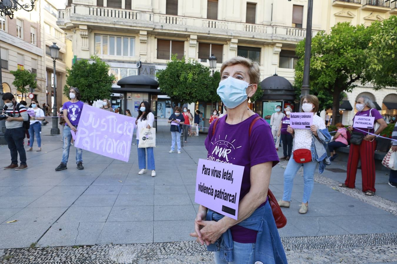 Concentración en Córdoba tras la sentencia de La Manada del caso Pozoblanco