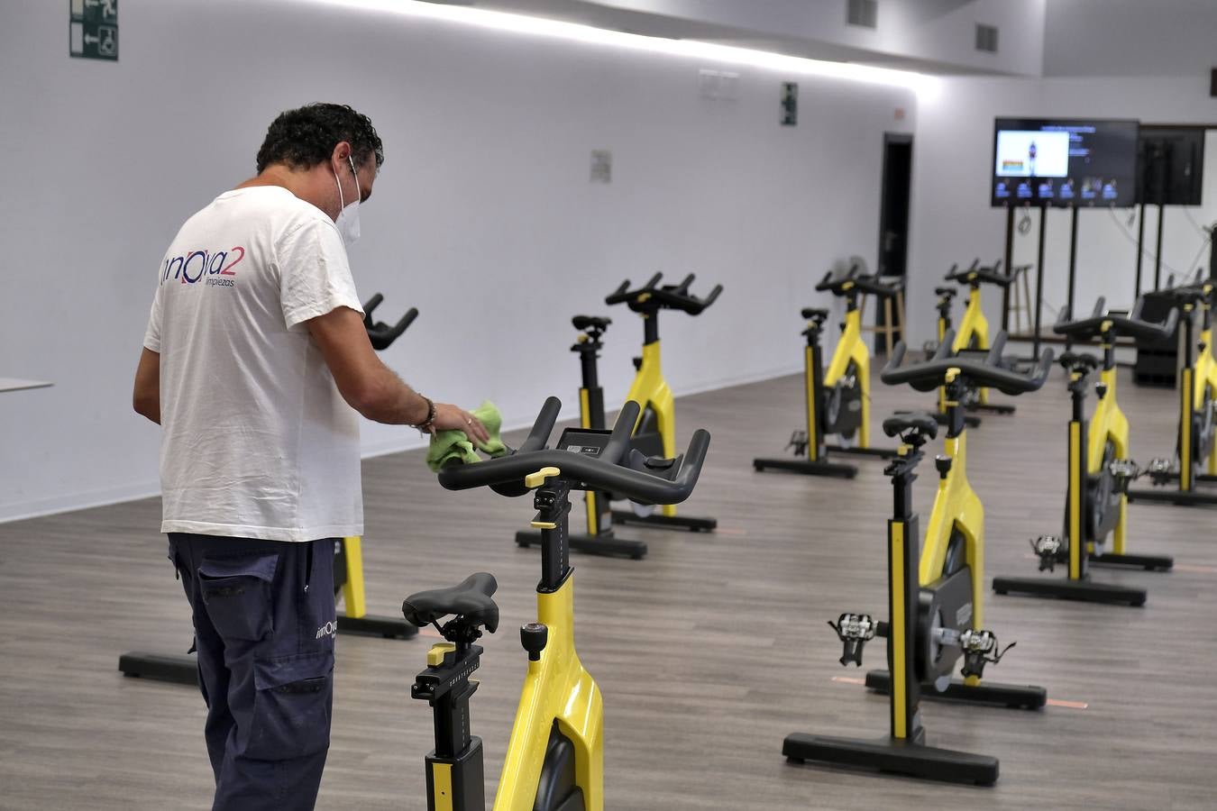 Fotogalería: Los gimnasios de Sevilla, más cerca de la normalidad