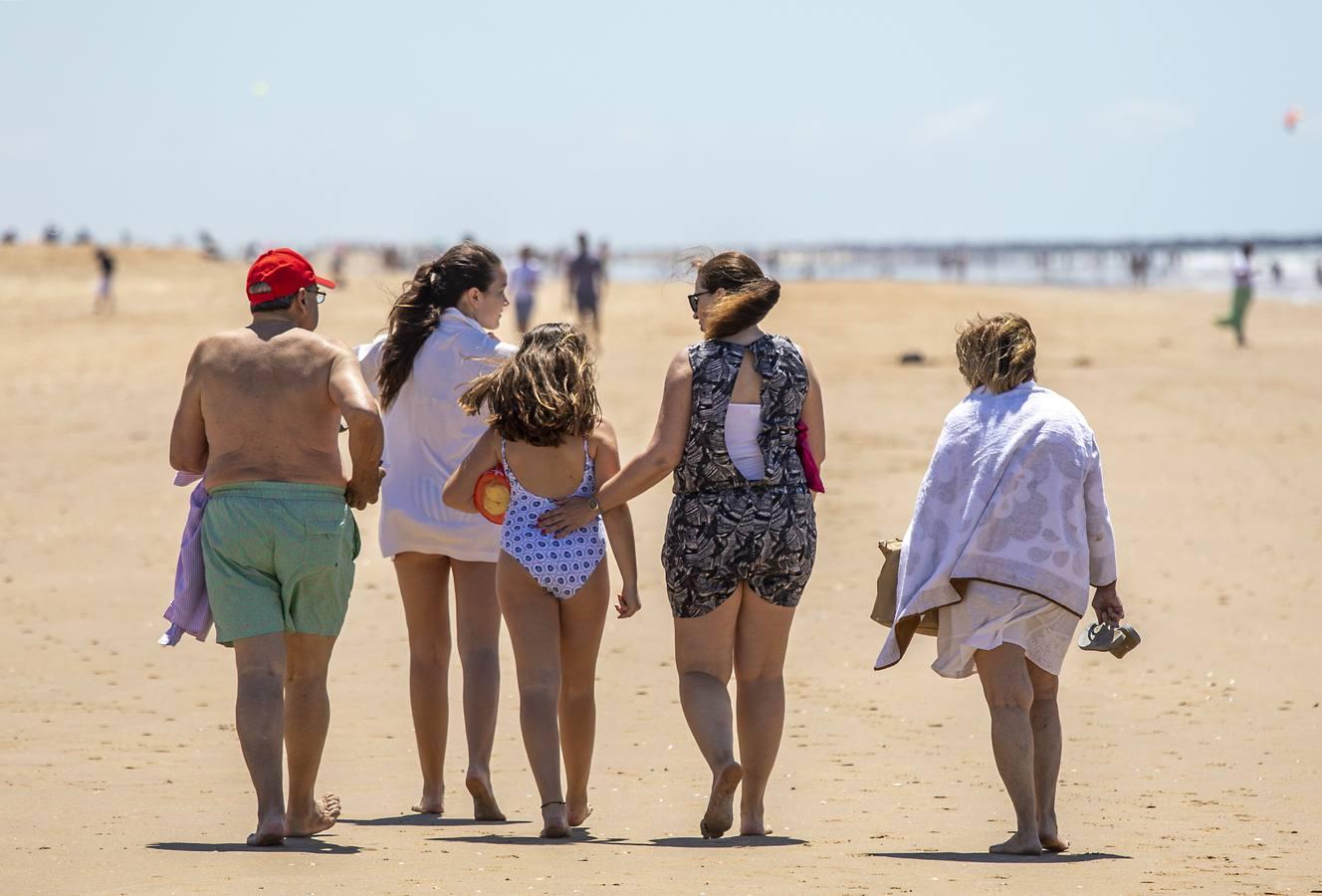 Muchas ganas de playa en Huelva