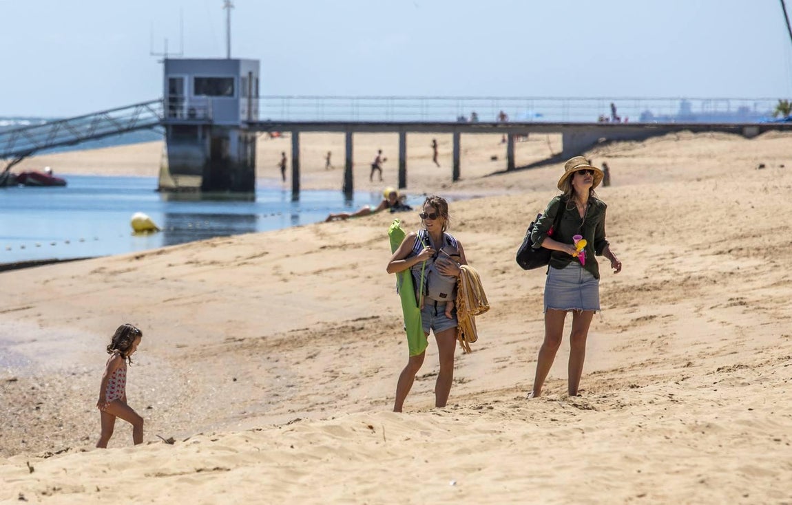 Muchas ganas de playa en Huelva