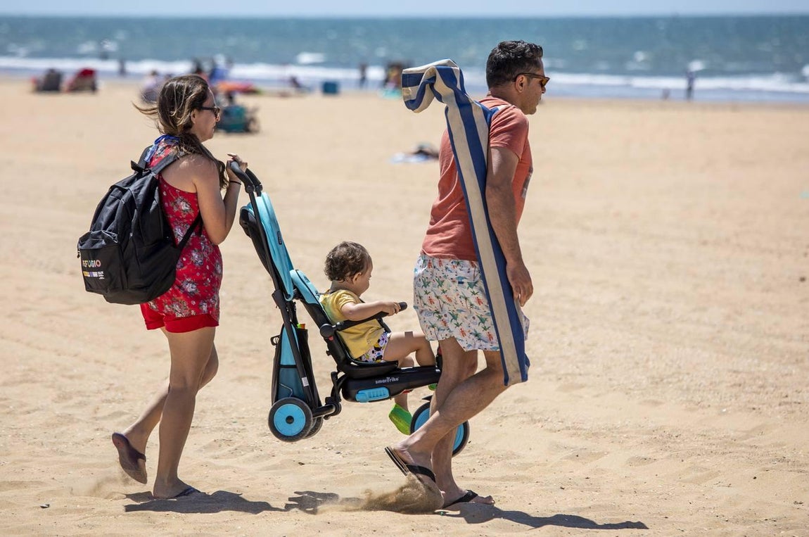 Muchas ganas de playa en Huelva