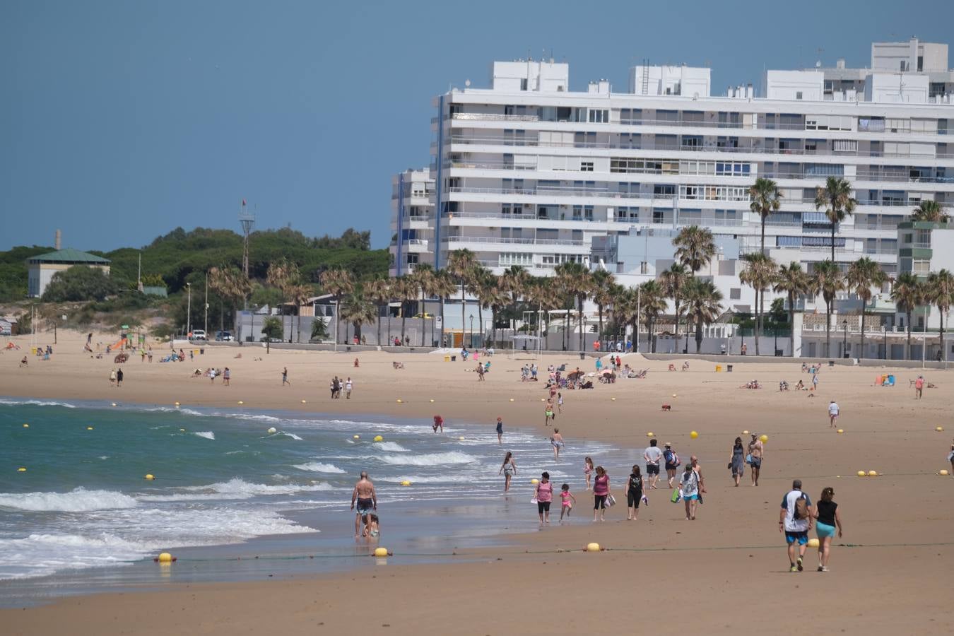 Tranquilidad en la playa de la Costilla de Rota