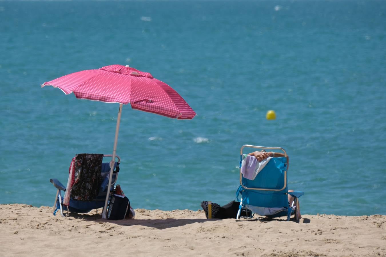 Tranquilidad en la playa de la Costilla de Rota