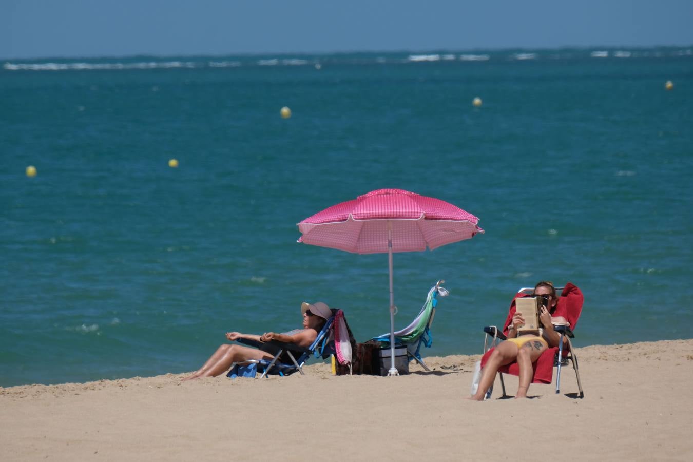 Tranquilidad en la playa de la Costilla de Rota