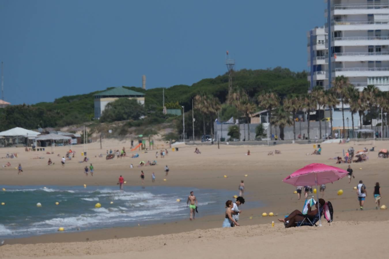 Tranquilidad en la playa de la Costilla de Rota