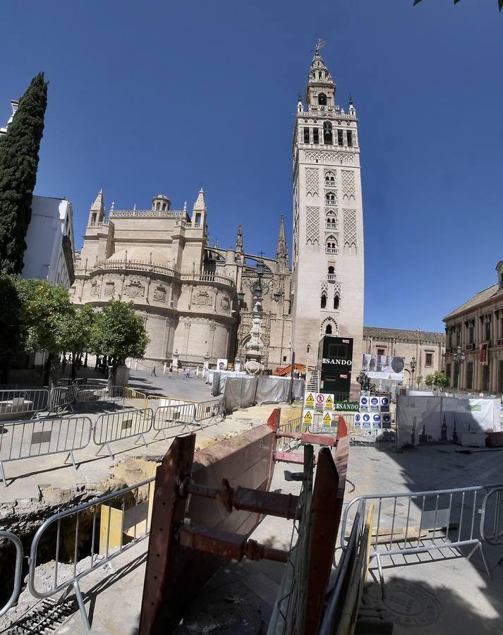 Sevilla vive un Corpus atípico