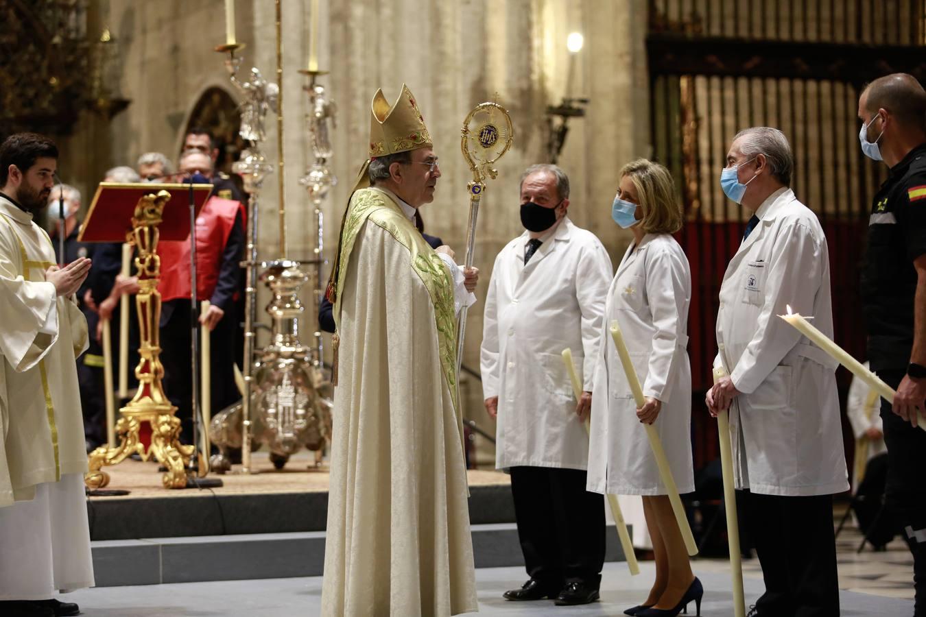 Procesión claustral del Corpus en la Catedral