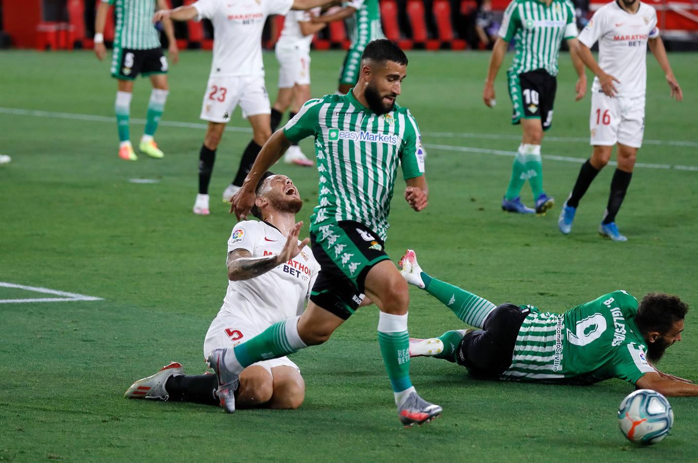 La victoria del Sevilla FC en el derbi contra el Betis, en imágenes