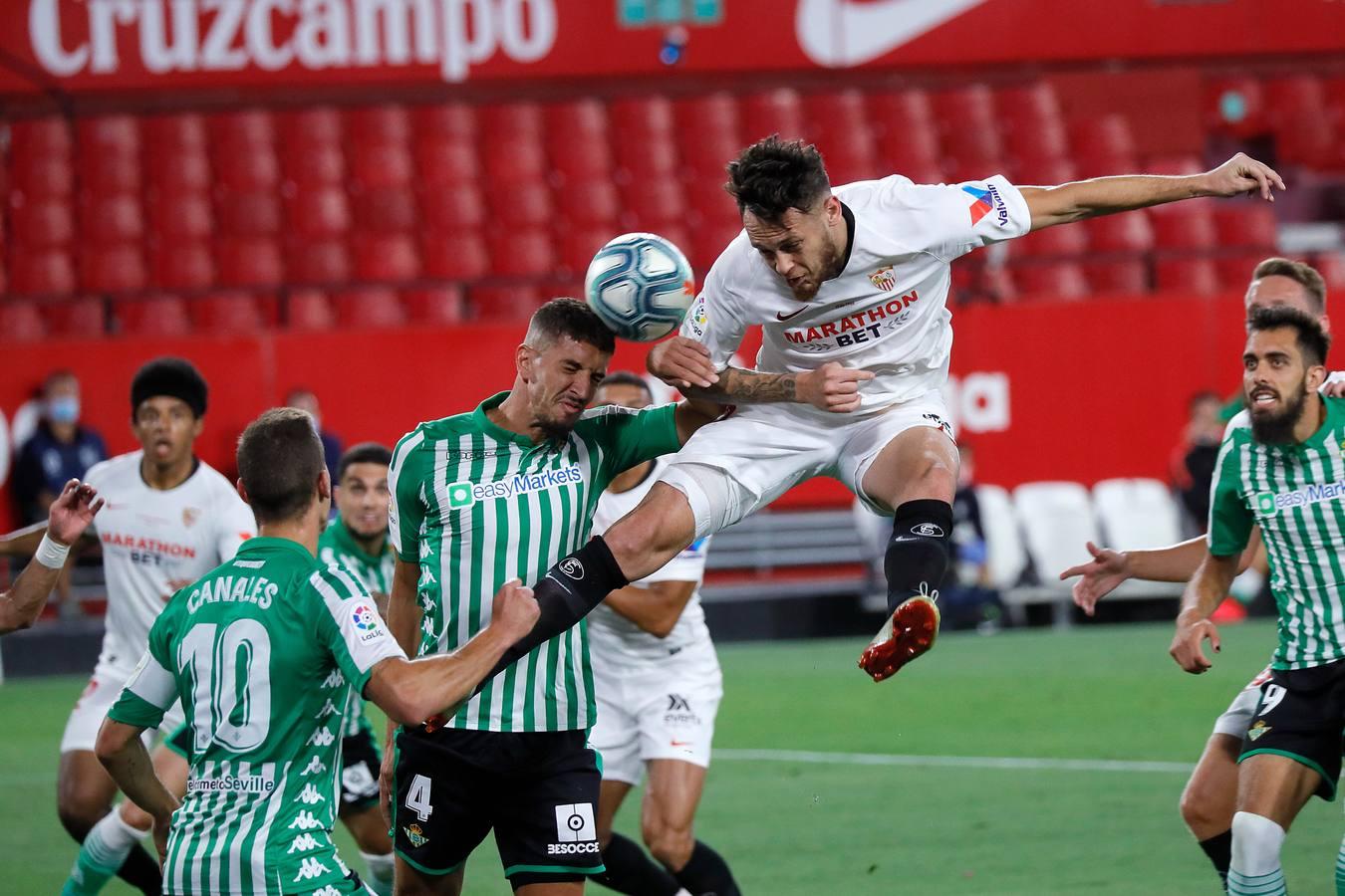 La victoria del Sevilla FC en el derbi contra el Betis, en imágenes