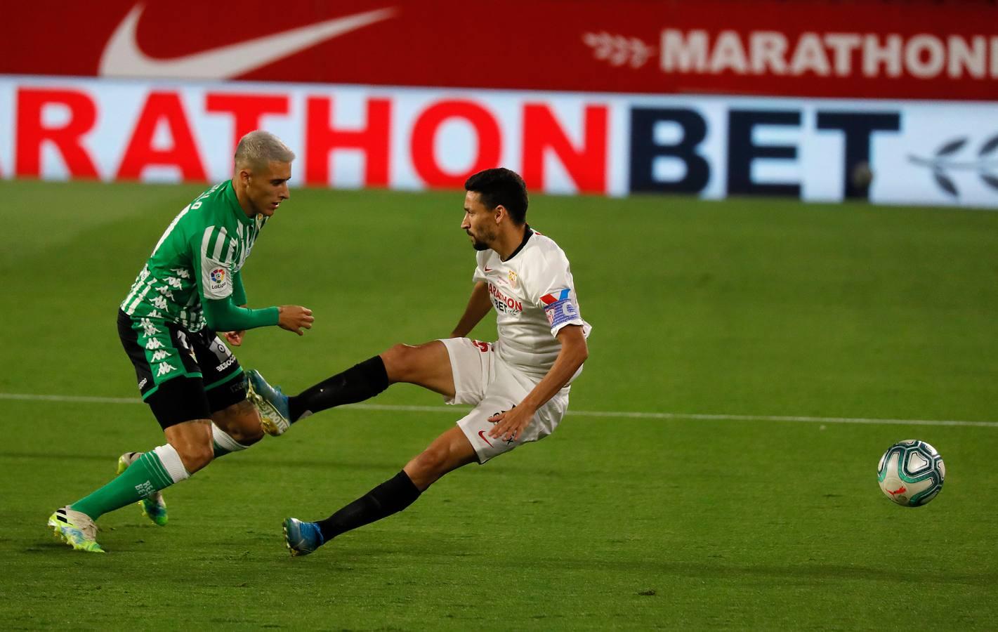 La victoria del Sevilla FC en el derbi contra el Betis, en imágenes