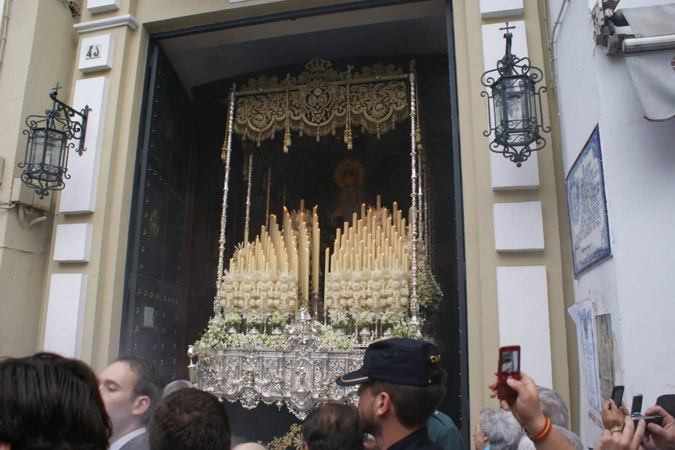 Salida extraordinaria de la Virgen de la Estrella en 2010